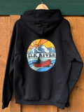 ERGC Hoody - Retro Driftboat Logo - Direct Transfer